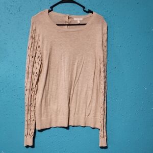 Maurices Light Beige Knit Top